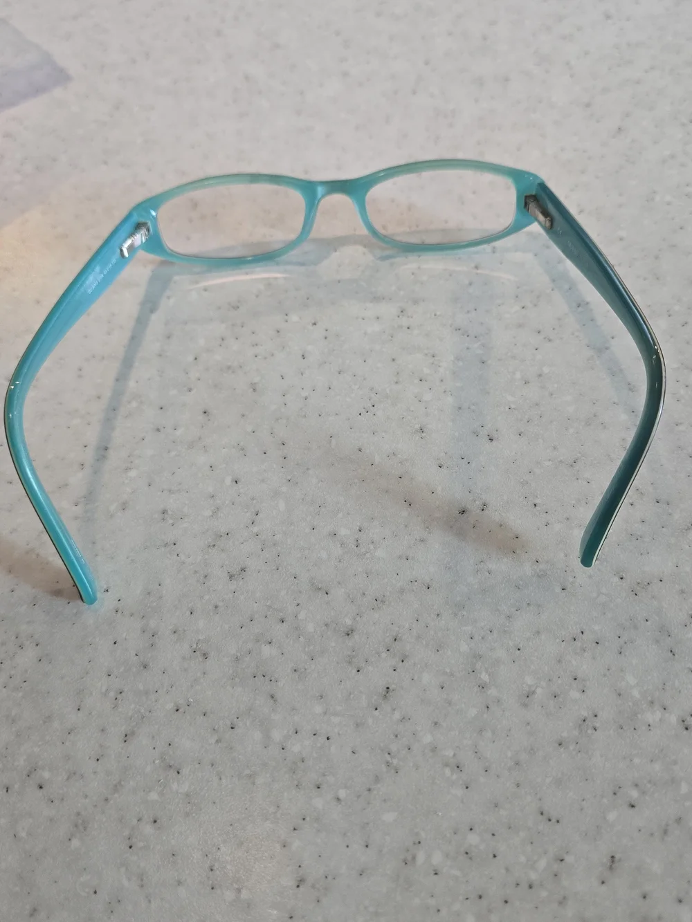 Guess GU 9048 BRN Eyeglass Frames Brown Turquoise Blue 46-16-135 Rectangle